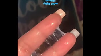 Soaked Fingers From Wet Latina Pussy thumbnail
