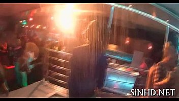 Raucous group banging session