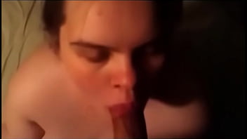 Wife birthday suprise from husband with super huge facial of cum