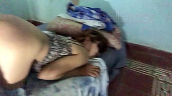 Blindfold latina cumshot on ass hard fucking