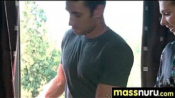 Sexy girl nuru massage and fuck 3