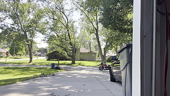 #8 public blowjob and face fuck we get caught