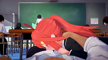 Las quintillizas cogen después de clases