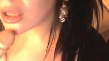 Slober and saliva coating this cock toy