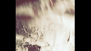 Local horny man pour ice cream on his ass and dick