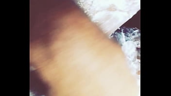 Local horny man pour ice cream on his ass and dick