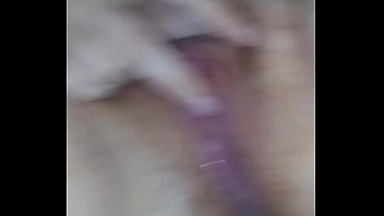 My girl pleasing her self with my help