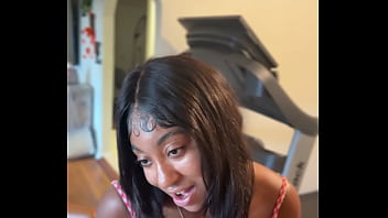 Joi blowjob from ebony pornstar