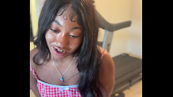 Joi blowjob from ebony pornstar