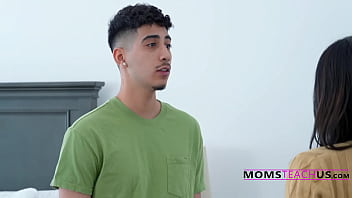 Milfs handson lesson saves step son from eternal sexual damnation