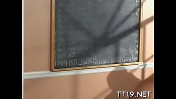 Sexy teen takes teacher's penis