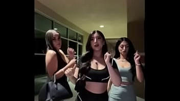 Hot latina girls walking in sexy outfits