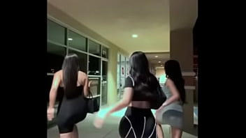 Hot latina girls walking in sexy outfits