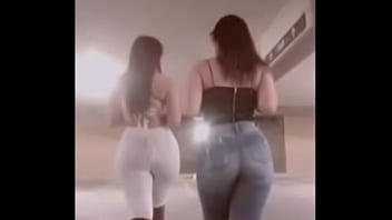 Hot latina girls walking in sexy outfits