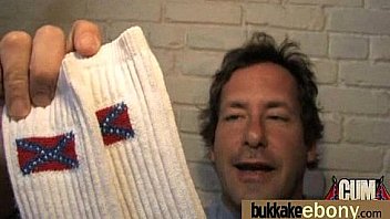 Busty black babe bubble bath group cocksuck 20