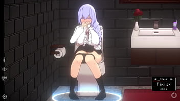 Some fun on the sofa and toilet doll room ep 2