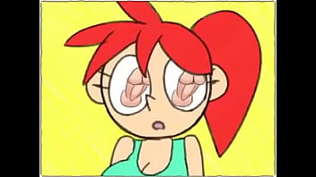 Cartoon lady obsesses over huge dick