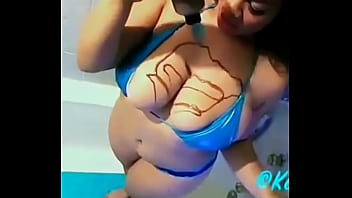 Hot Girl Chocolate On Boobs thumbnail