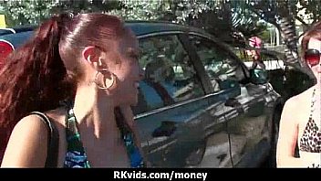 Sexy wild chick gets paid to fuck 27