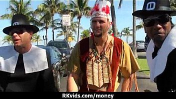 Sexy wild chick gets paid to fuck 27