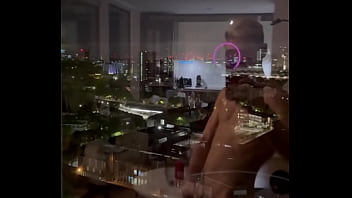 Chudai beautiful views from home of the london eye