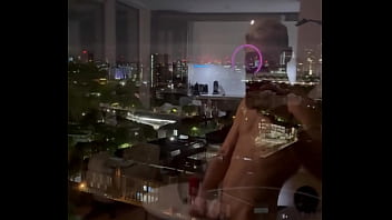 Chudai beautiful views from home of the london eye