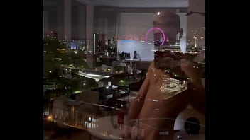 Chudai beautiful views from home of the london eye