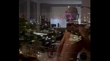 Chudai beautiful views from home of the london eye