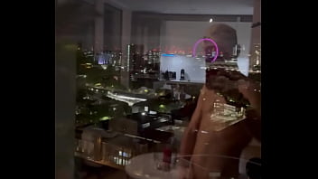 Chudai beautiful views from home of the london eye