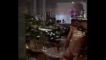 Chudai beautiful views from home of the london eye