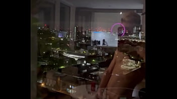 Chudai beautiful views from home of the london eye