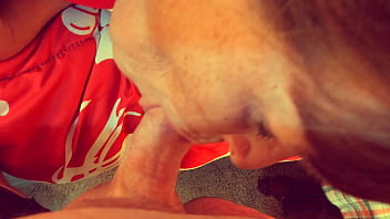 Mrs claus deep throating christmas cosplay blowjob