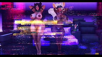 Lnbastet&foxxo bunnybotdance2 epilepsiawarning