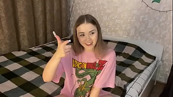 Cute 18yo brunette slut with glasses fucks new friend