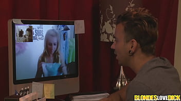 Blonde babe lexi belle never says no to a hard cock