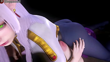 Footjob and thighjob