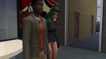 Fart sims farting and ass licking