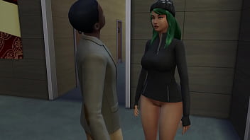 Fart sims farting and ass licking
