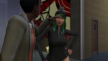 Fart sims farting and ass licking