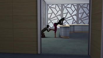 Fart sims farting and ass licking