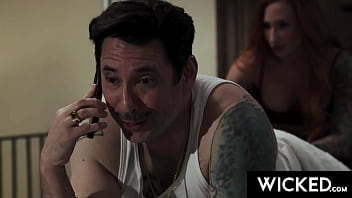 Ginger sophia locke's rubdown shifts to intense vaginal hammering