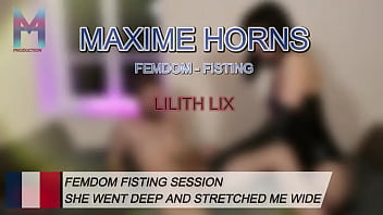 She took her time then shoved her fist deep into my ass i moaned stretched and gave her f