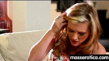 Teen eats milf pussy at oily threesome 9