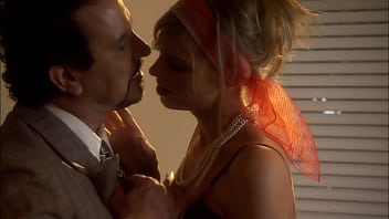 Milf brooke banner gets fucked by an older man on the bed