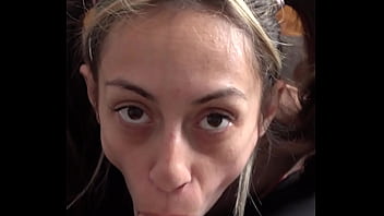 Candie cross on her knees those fishnet stockings hugging her thighs just right