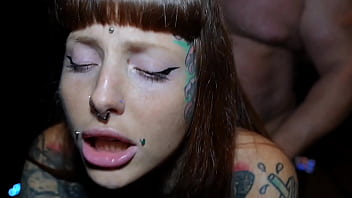 Intense dungeon fuck creampie