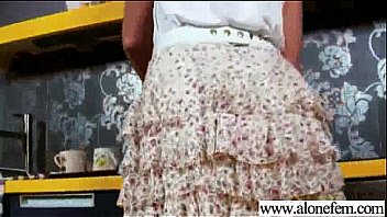 Toy dildos are use to get climax by solo girl mov 27