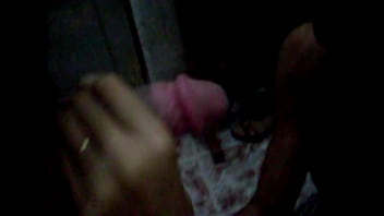 Sucking and sitting on her husband's friend