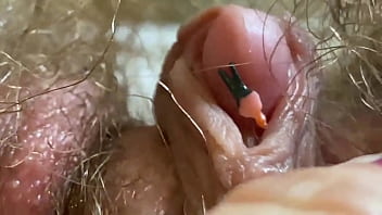 Extreme close up big clit vagina