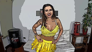 Jully souza em anal intenso versão desenho